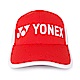 Yonex Caps [14038TR496] 遮陽帽 鴨舌帽 棒球帽 運動 休閒 打球 羽網 台製 紅白 product thumbnail 1