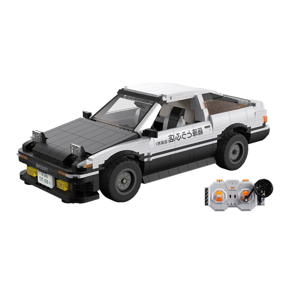 LGS 頭文字D模型 AE86遙控車 積木 藤原拓海 秋名山 25周年紀念 CADA 雙鷹-C61024W | 科學玩具 | Yahoo奇摩購物中心