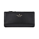 KATE SPADE otterson drive牛皮雙釦零錢包長夾(黑色) product thumbnail 1