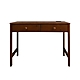 柏蒂家居-麥根3.5尺二抽實木書桌/工作桌(兩色可選) product thumbnail 3