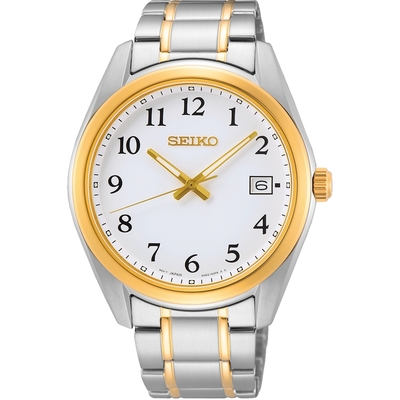 SEIKO精工 經典簡約時尚腕錶 6N52-00F0KS(SUR460P1)-40.2mm ˍSK040