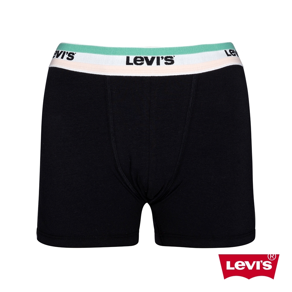 Levis 四角褲Boxer 彈性貼身 黑色