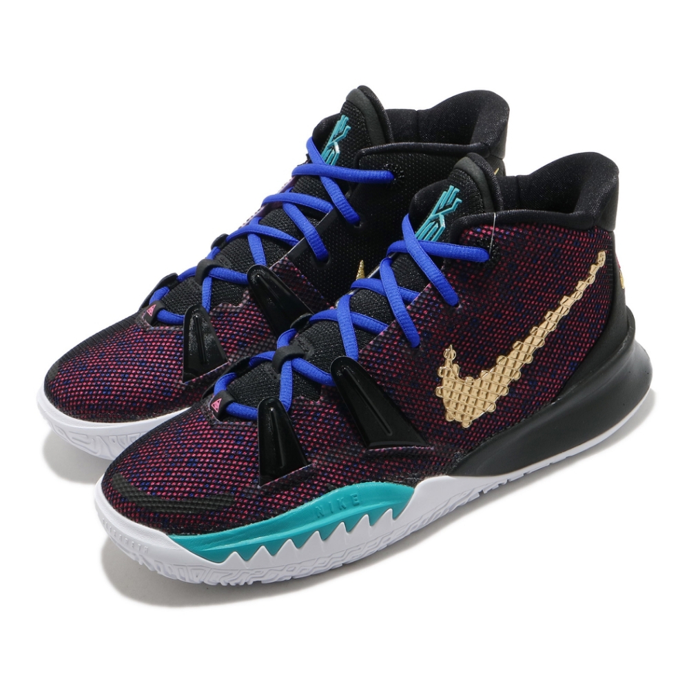 Nike 籃球鞋 Kyrie 7 CNY 運動 女鞋 氣墊 避震 包覆 明星款 大童 球鞋 黑 粉 CW3239001