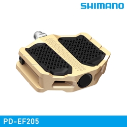 SHIMANO PD-EF205 平面踏板 / 金色