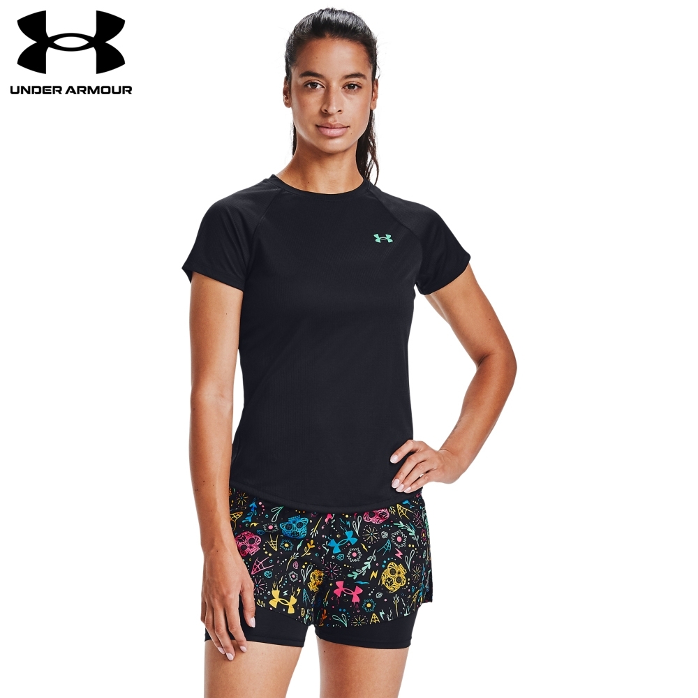 【UNDER ARMOUR】UA女Speed Stride短T-Shirt-優惠商品