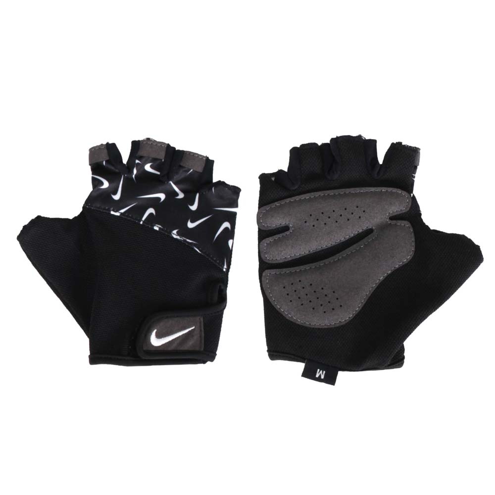 NIKE 女子健力手套-一雙入 訓練 N0002556091SL 黑白