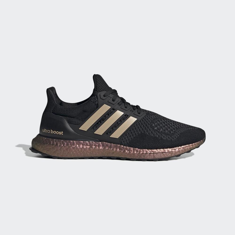 Adidas Ultraboost 1 Dna [HP9618] 男女 慢跑鞋 運動 休閒 保覆 支撐 緩衝 彈力 黑金