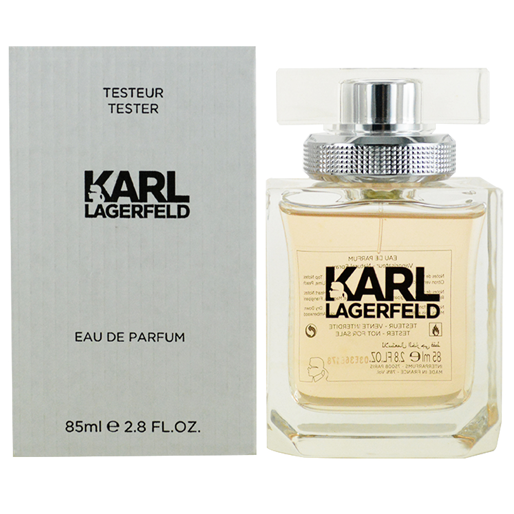 KARL LAGERFELD 卡爾同名時尚女性淡香精85ml(TESTER)