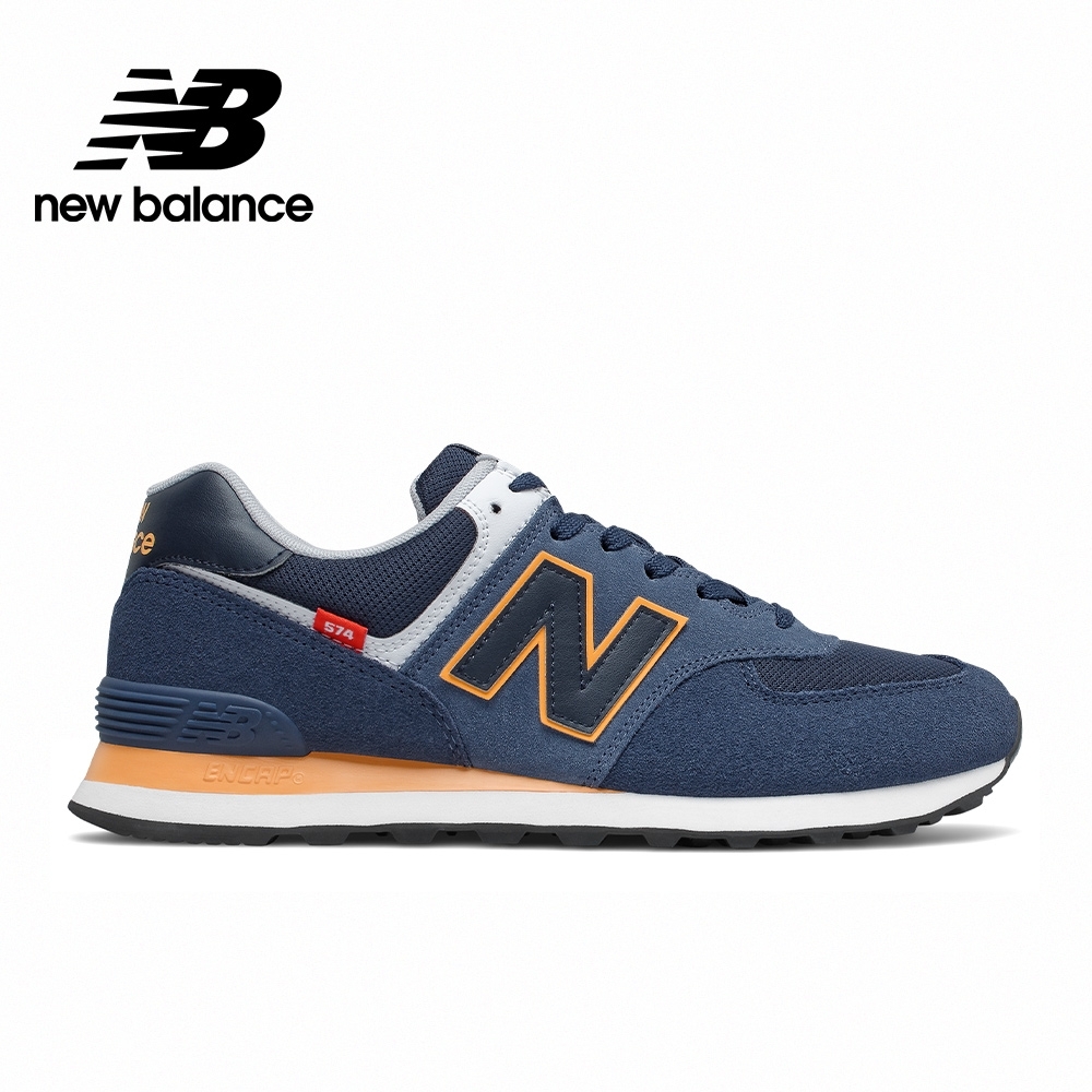 [New Balance]復古運動鞋_中性_深藍色_ML574SY2-D楦