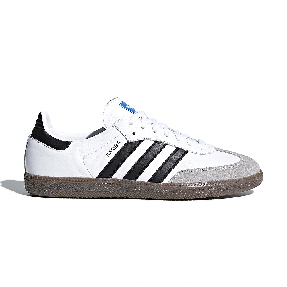 Adidas Originals Samba OG 男白焦糖黑底經典麂皮復古經典休閒鞋B75806