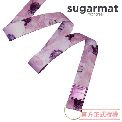 加拿大Sugarmat 頂級瑜珈伸展帶 薰染紫 Stretching Stra