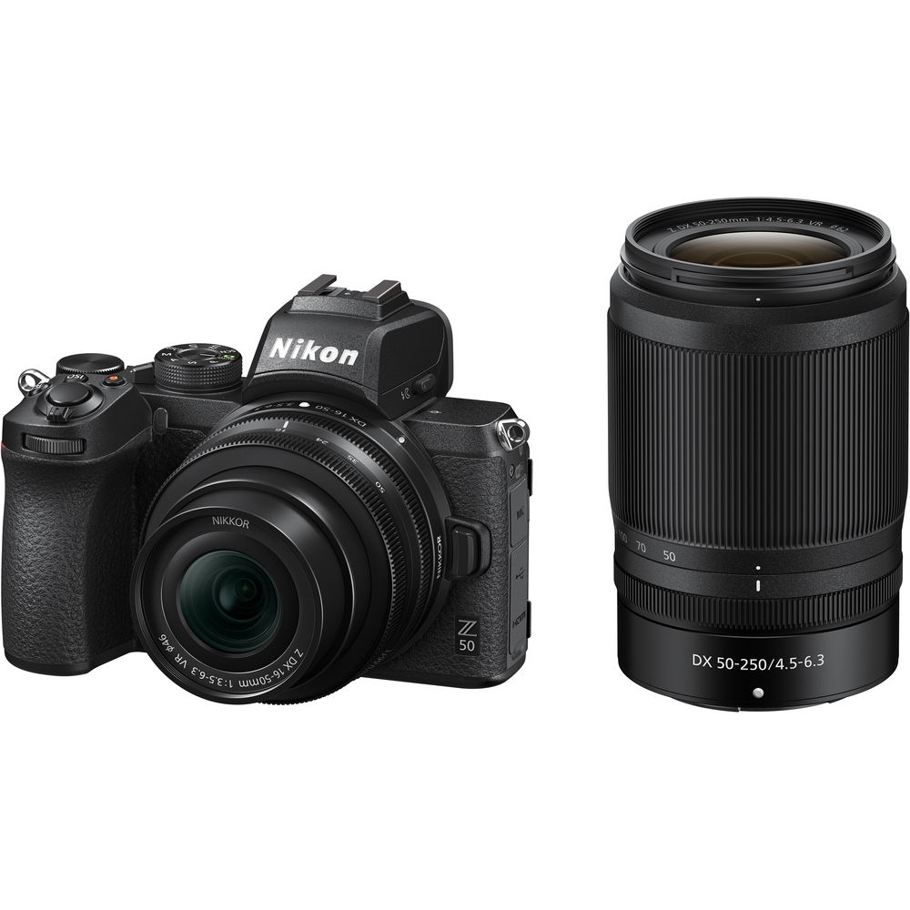 【128G原電組】Nikon Z50 +Z DX 16-50mm + 50-250mm雙鏡組(公司貨)