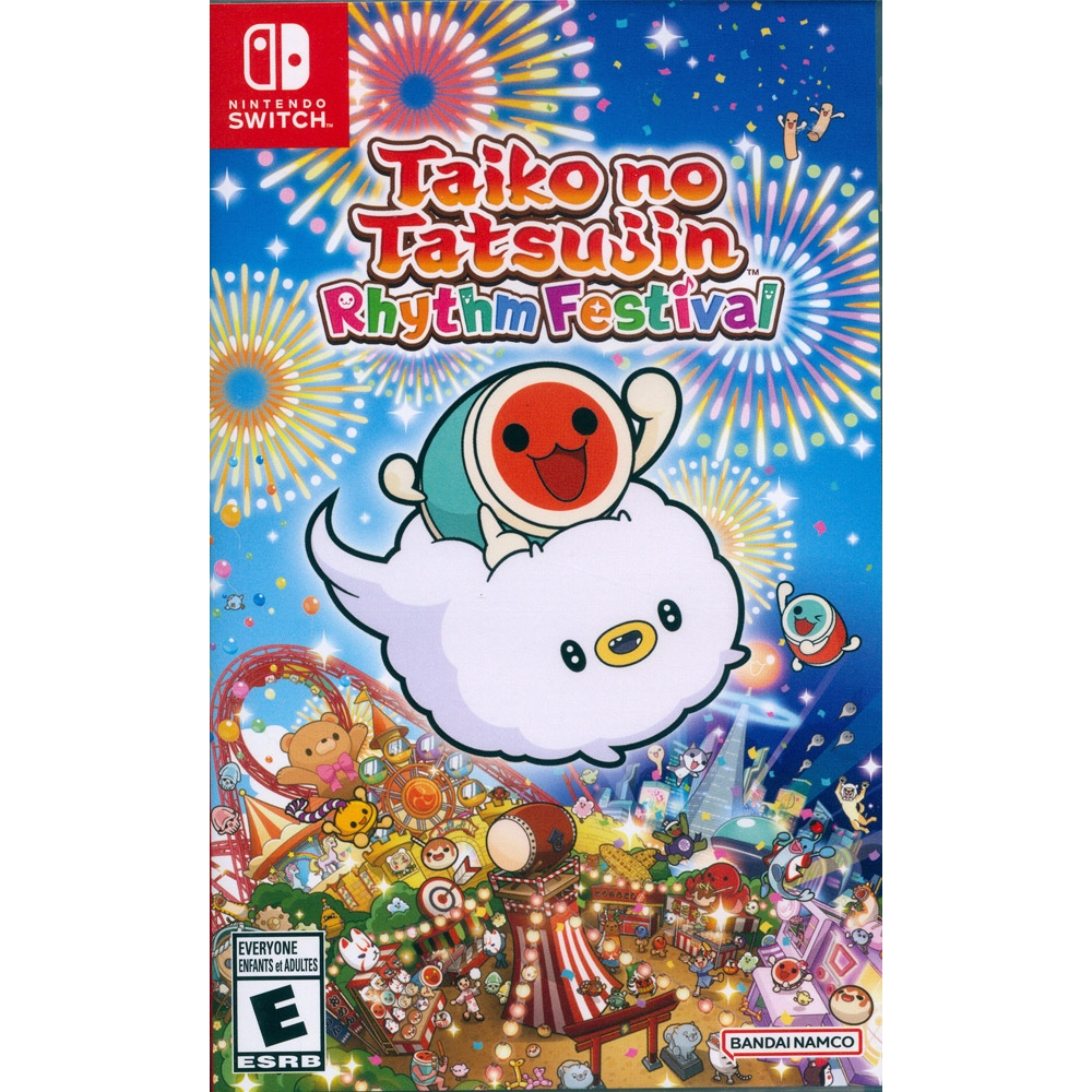 太鼓之達人 咚咚雷音祭 Taiko no Tatsujin Rhythm Festival - NS Switch 英文美版