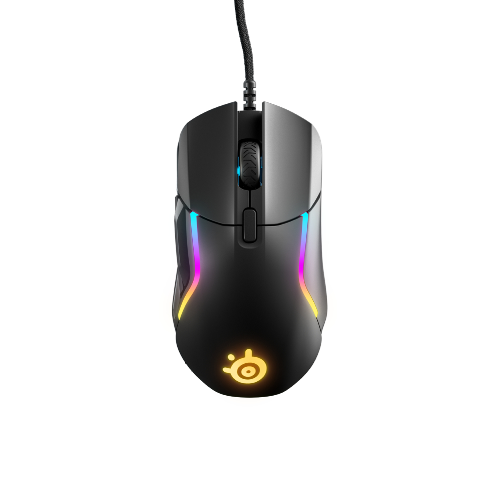 SteelSeries 賽睿 RIVAL 5電競滑鼠/RGB/18000 CPI/85g/2年保固