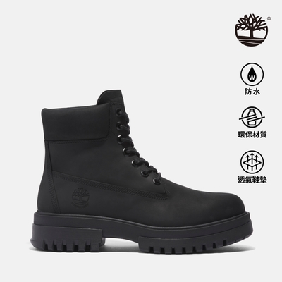 Timberland 男款黑色 Arbor Road 6吋防水靴|A5YMN015