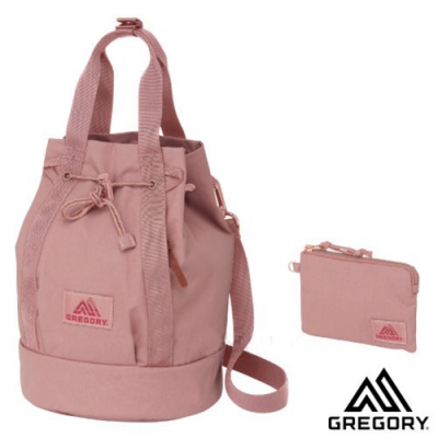 GREGORY 新款 LADYBIRD 2WAY BUCKET 5L 兩用圓筒型水桶包+手挽袋_玫瑰粉