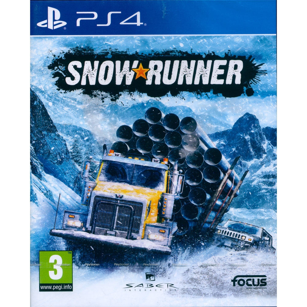 雪地奔馳 SnowRunner - PS4 中英文歐版