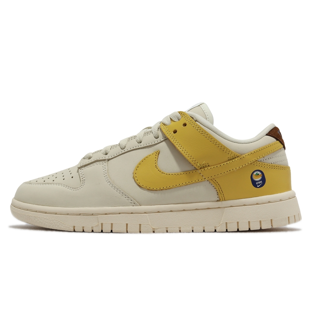 Nike 休閒鞋Wmns Dunk Low LX 女鞋米白黃椰奶香蕉Banana 水果DR5487