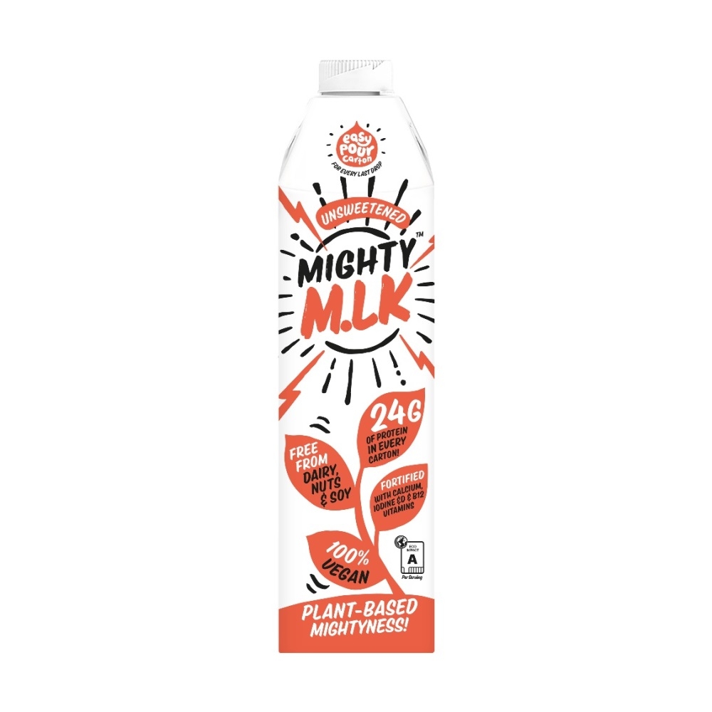 【英國 MIGHTY】豌豆植物奶 - 無糖 (1000ml/瓶)