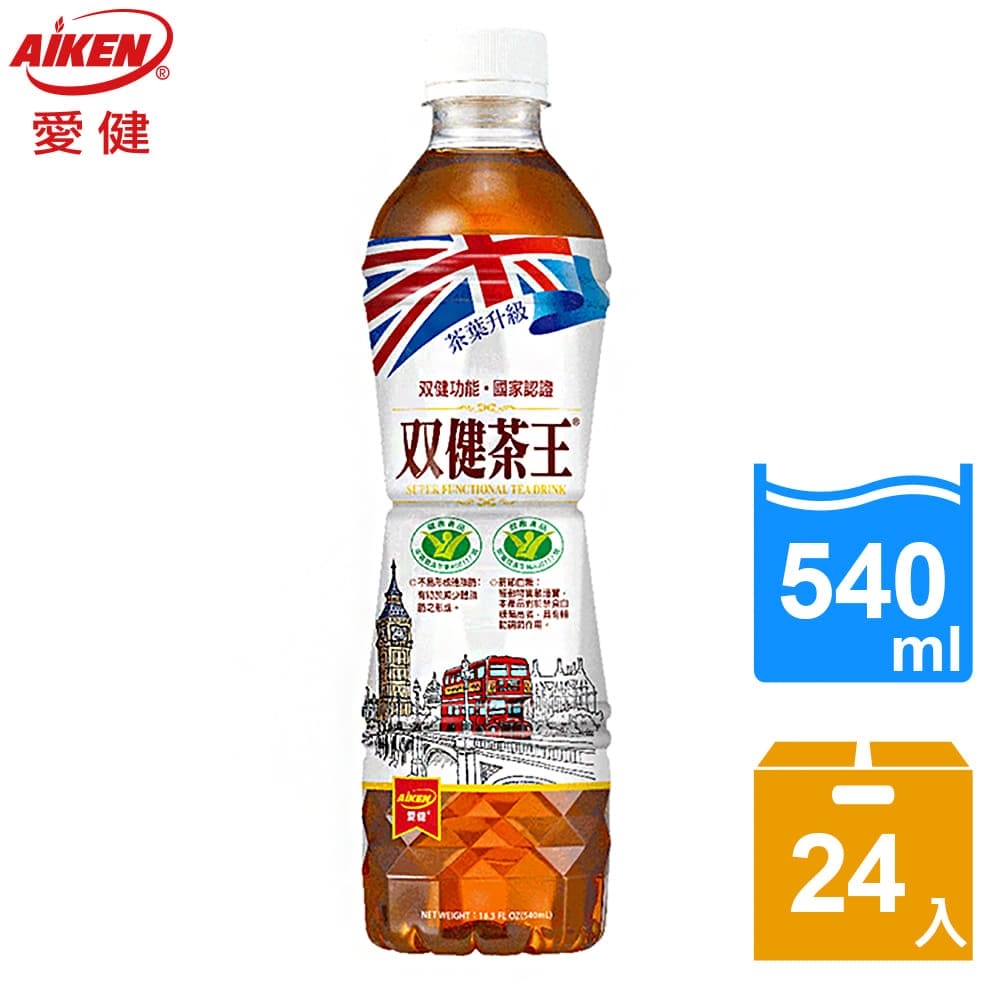 【愛健】雙健茶王 蜜香烏龍540ml(24入/箱)