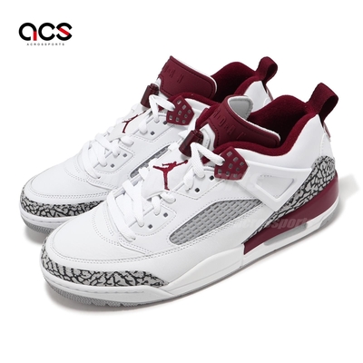 Nike 休閒鞋 Jordan Spizike Low 男鞋 酒紅 灰 爆裂紋 Spike Lee FQ1759-106