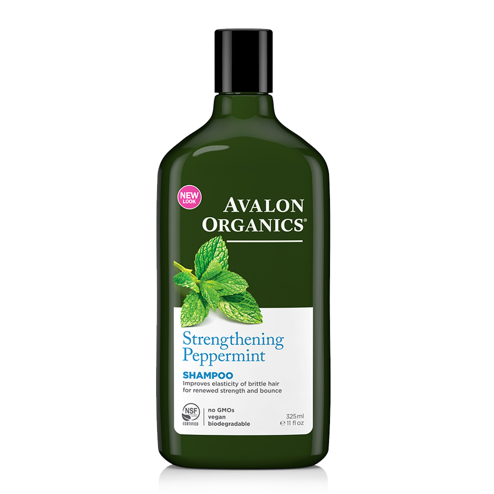 AVALON ORGANICS 薄荷強健精油洗髮精(325ml/11oz)