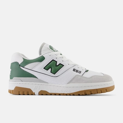 NEW BALANCE NB 休閒鞋 男鞋 女鞋 運動鞋 白綠 BB550ESB-D楦