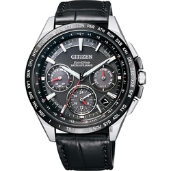 CITIZEN Eco-Drive 鈦 光動能GPS衛星對時錶 迎春好禮-黑/43mm CC9015-03E