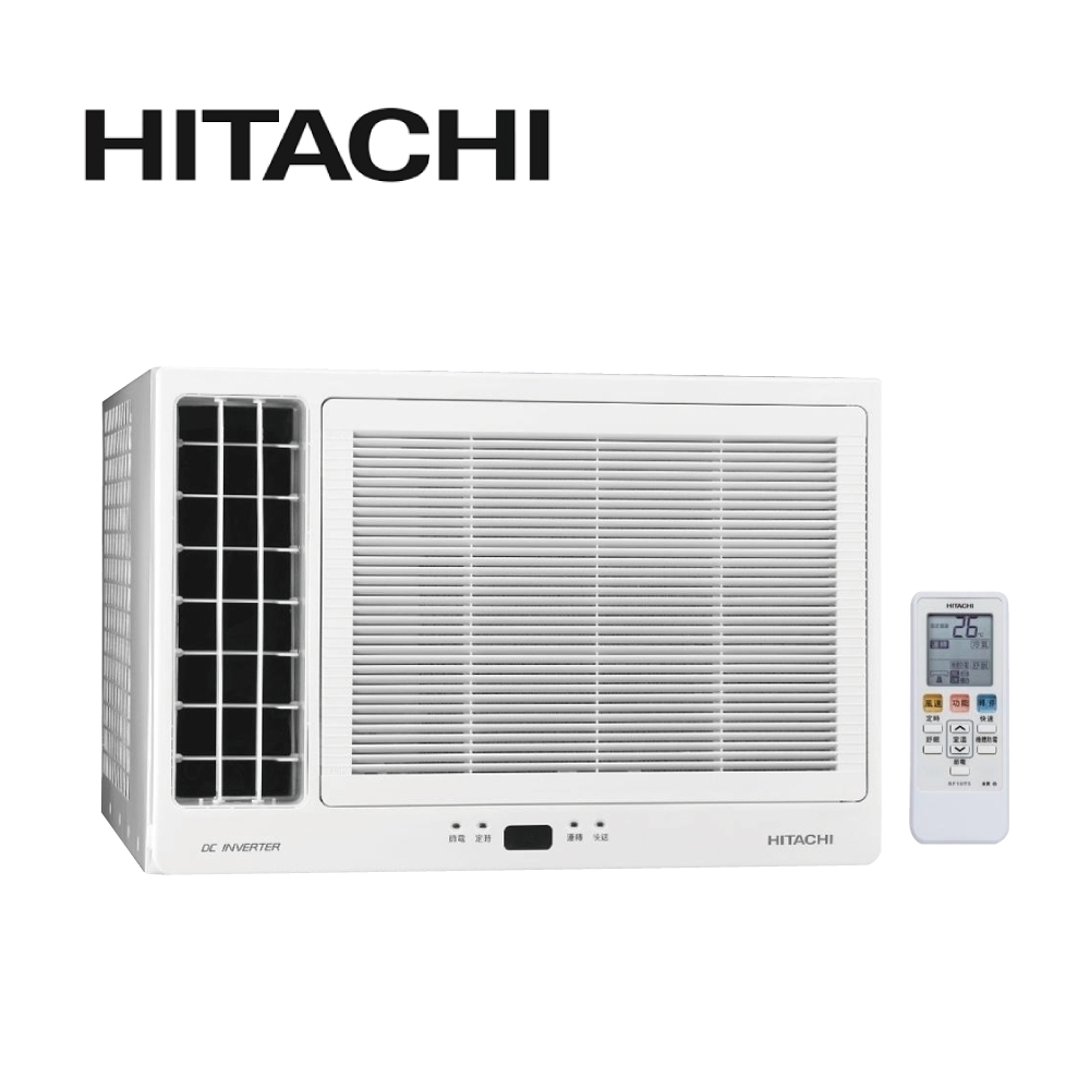 [館長推薦] HITACHI 日立 冷專變頻左吹式窗型冷氣 RA-36QV1 -含基本安裝+舊機回收