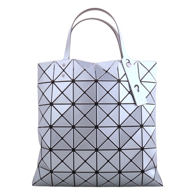 ISSEY MIYAKE BAOBAO 幾何大方格6x6手提包(星光藍)亮面