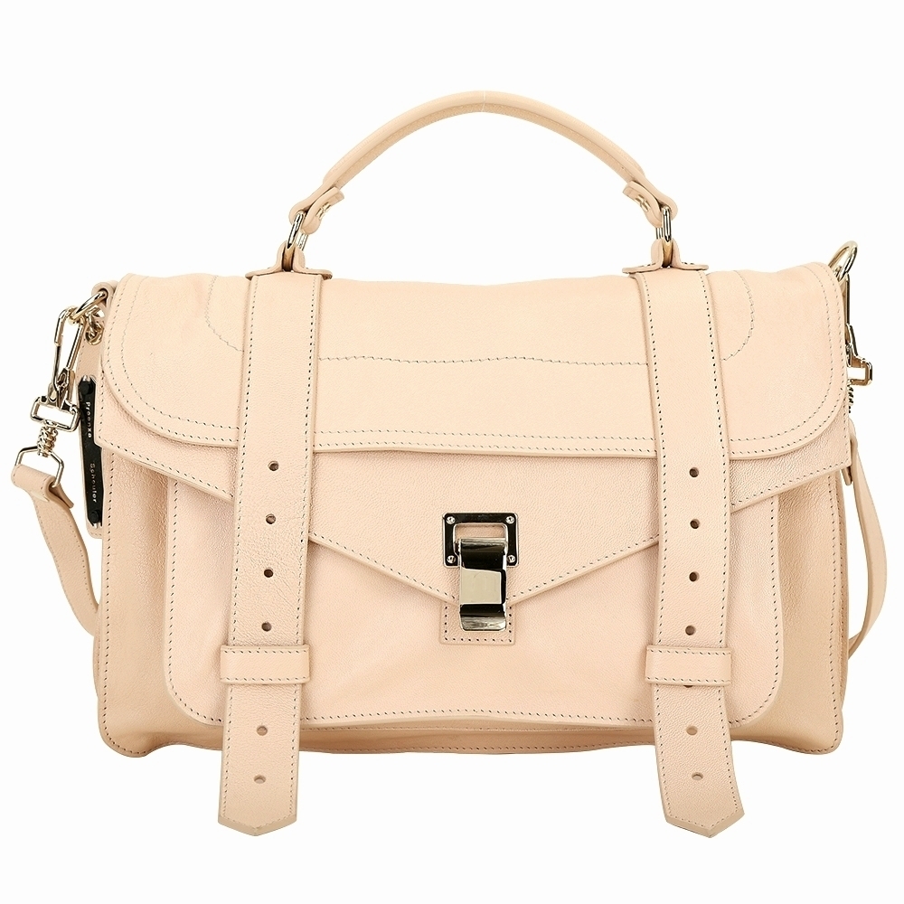 PROENZA SCHOULER PS1/C1 中型 山羊皮革兩用包(粉膚色)