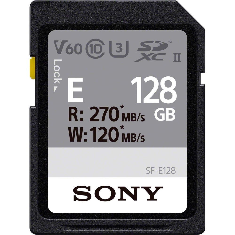 SONY SF-E128/T1 UHS-II V60 U3 128G 記憶卡(公司貨)