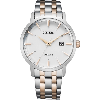 CITIZEN 星辰 GENT S系列 光動能簡約經典腕錶-男錶(BM7466-81H)40mm