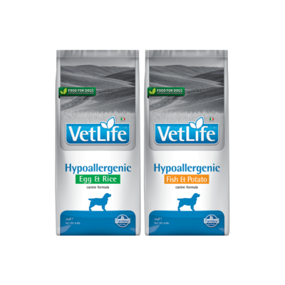 義大利Farmina法米納-Vet Life獸醫天然處方系列-犬用皮膚保健低敏配方 2kg/4.4lb(購買第二件贈送寵物零食x1包)