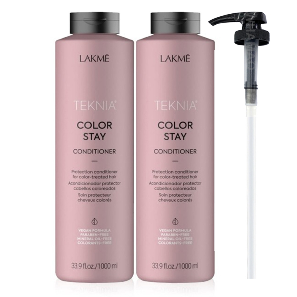 LAKME 出色洗髮精1000mlX2(含專用押頭*1)