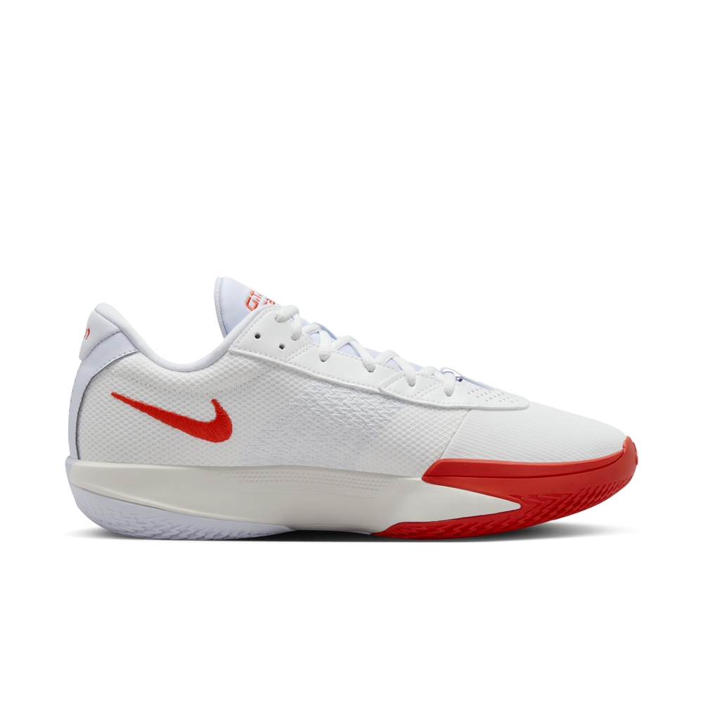 NIKE AIR ZOOM G.T. CUT ACADEMY EP 男運動籃球鞋-白紅-FB2598101