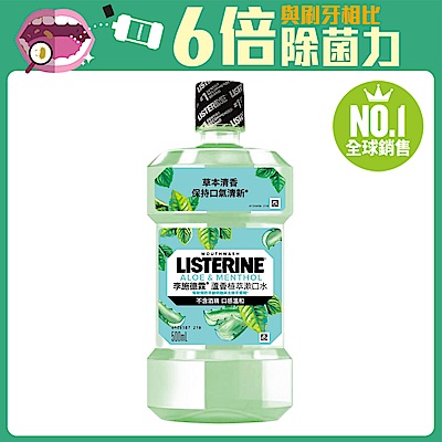 李施德霖蘆薈植萃漱口水500ml