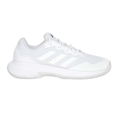 ADIDAS GAMECOURT 2 M 男女運動鞋-運動 網球鞋 愛迪達 輕量 IG9568 白黑