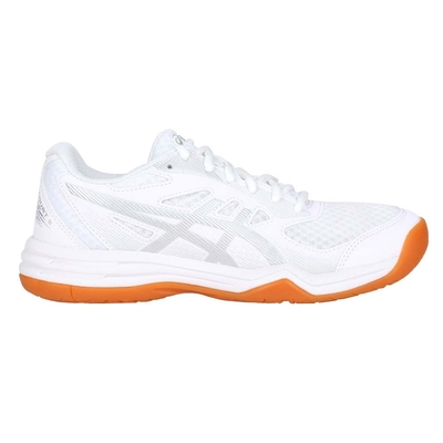 ASICS UPCOURT 5 女排羽球鞋-排球 羽球 羽毛球 亞瑟士 1072A088-101 白銀