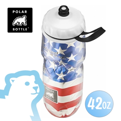 Polar Bottle 42oz保冷水壺 Stars and Stripes