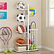 家用室內簡易兒童足球/排球/羽毛球/拍球擺放置物架 籃球收納架 玩具收納架 product thumbnail 1