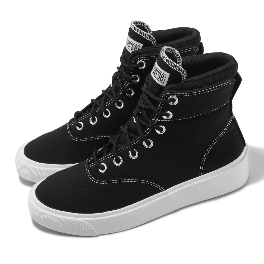 Converse 帆布鞋 Skid Grip Cvo HI 男鞋 黑 白 厚底 高筒 休閒鞋 匡威 170085C