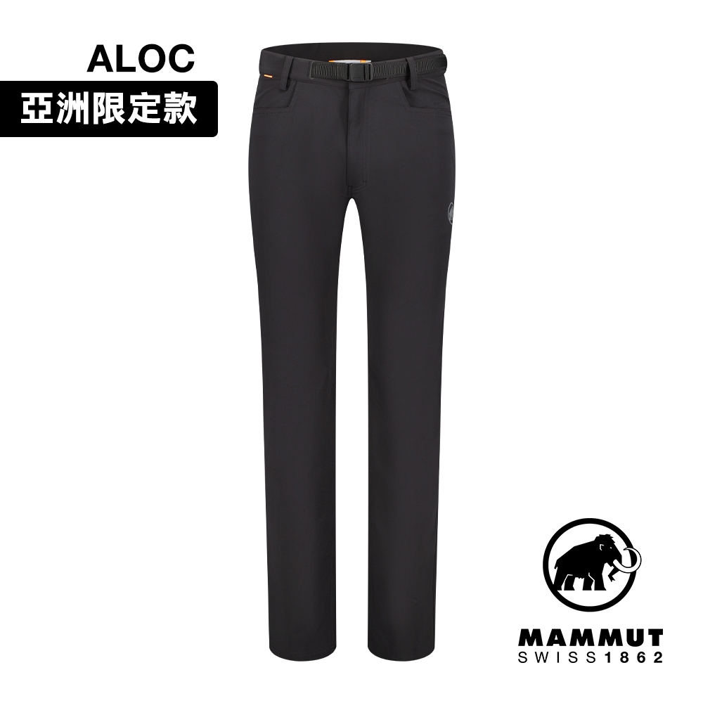 Mammut 長毛象】Utility SO Pants AF Men 日系機能軟殼長褲黑色男款