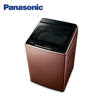 Panasonic國際牌 17KG 變頻直立式洗衣機 NA-V170GB-T 晶燦棕