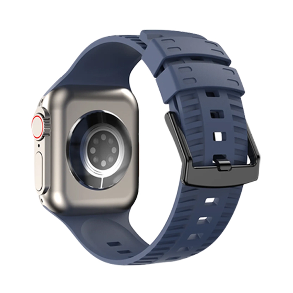 Apple watch Series 9 魚骨輪胎紋 矽膠運動錶帶（45/41mm） | 錶帶/錶環 | Yahoo奇摩購物中心