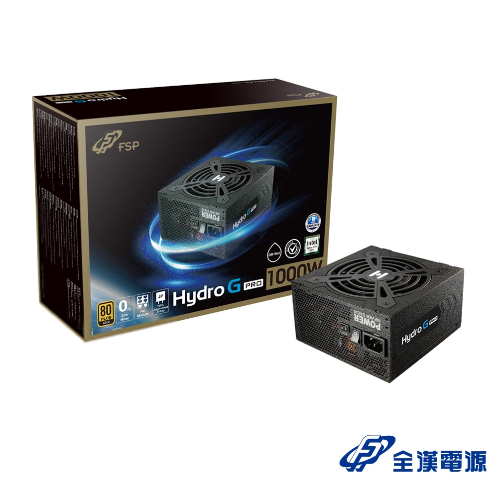 FSP 全漢 HYDRO G PRO 1000W 80PLUS 金牌 全模組化 電源供應器(HG2-1000)