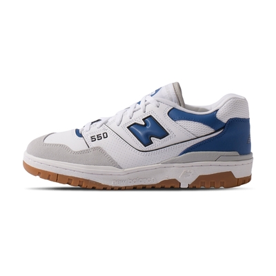 New Balance NB 550 男鞋 女鞋 藍灰白色 麂皮 膠底 復古 休閒鞋 BB550ESA