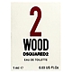 *DSQUARED2 WOOD 天性２ 男性淡香水針管1ml product thumbnail 1