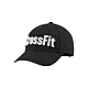 Reebok 鴨舌帽 Crossfit Baseball Cap 男女款 黑 休閒 老帽 棒球帽 可調節 CZ9940 product thumbnail 1