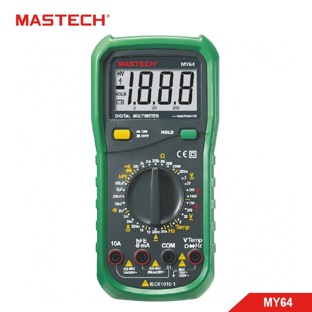 MASTECH 邁世 MY64 數字萬用表